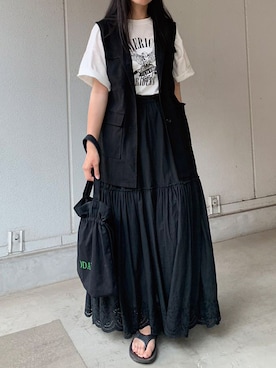 ななさん（レディース・163cm）の夏コーディネート