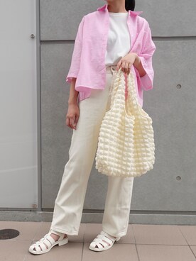 ななさん（レディース・163cm）の夏コーディネート