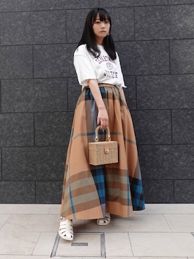 ななさん（レディース・163cm）の夏コーディネート