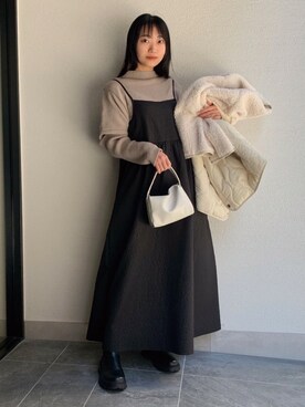 ななさん（レディース・163cm）の秋コーディネート