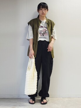 ななさん（レディース・163cm）の夏コーディネート