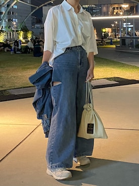 ななさん（レディース・163cm）の春コーディネート