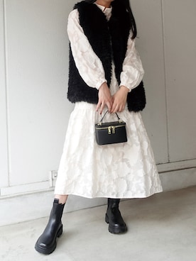 「corners」｜「アイテム（その他アウター）」を使った、ななさん（レディース・163cm）の夏コーディネート