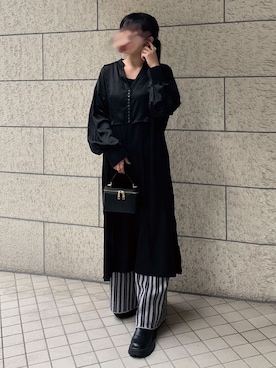 「corners」｜「アイテム（シャツワンピース）」を使った、ななさん（レディース・163cm）の秋コーディネート