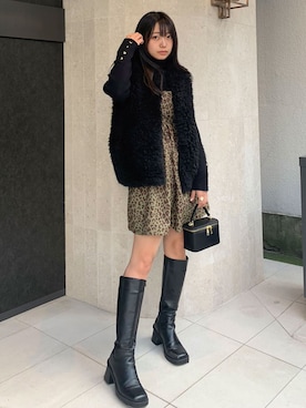 「CORNERS（コーナーズ）のアイテム（ジャケット/アウター）」を使った、ななさん（レディース・163cm）の秋コーディネート