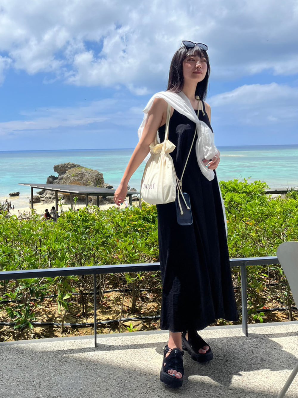 なな(CORNERS)｜NIKEのサンダルを使ったコーディネート - WEAR