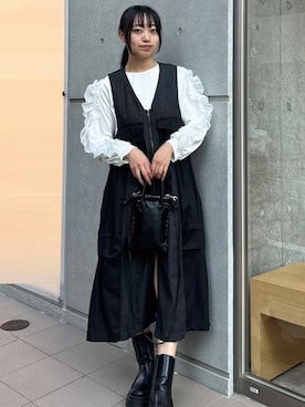 ななさん（レディース・163cm）の秋コーディネート