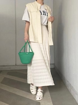 ななさん（レディース・163cm）の夏コーディネート