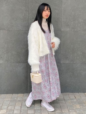 ななさん（レディース・163cm）の冬コーディネート