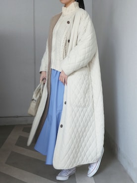 「マーメイド」｜「アイテム（その他）」を使った、ななさん（レディース・163cm）の冬コーディネート