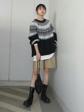 ななさん（レディース・163cm）の秋コーディネート