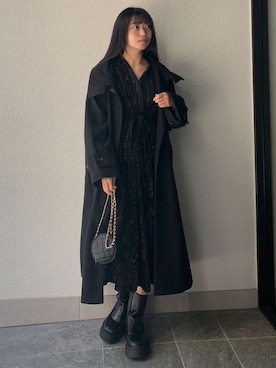 「CORNERS（コーナーズ）のアイテム（ジャケット/アウター）」を使った、ななさん（レディース・163cm）の秋コーディネート