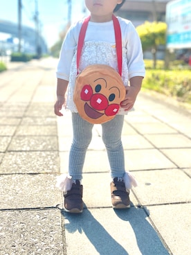 「petit main（プティマイン）のアイテム」を使った、Sena Alton.Mさん（レディース・154cm）の秋コーディネート