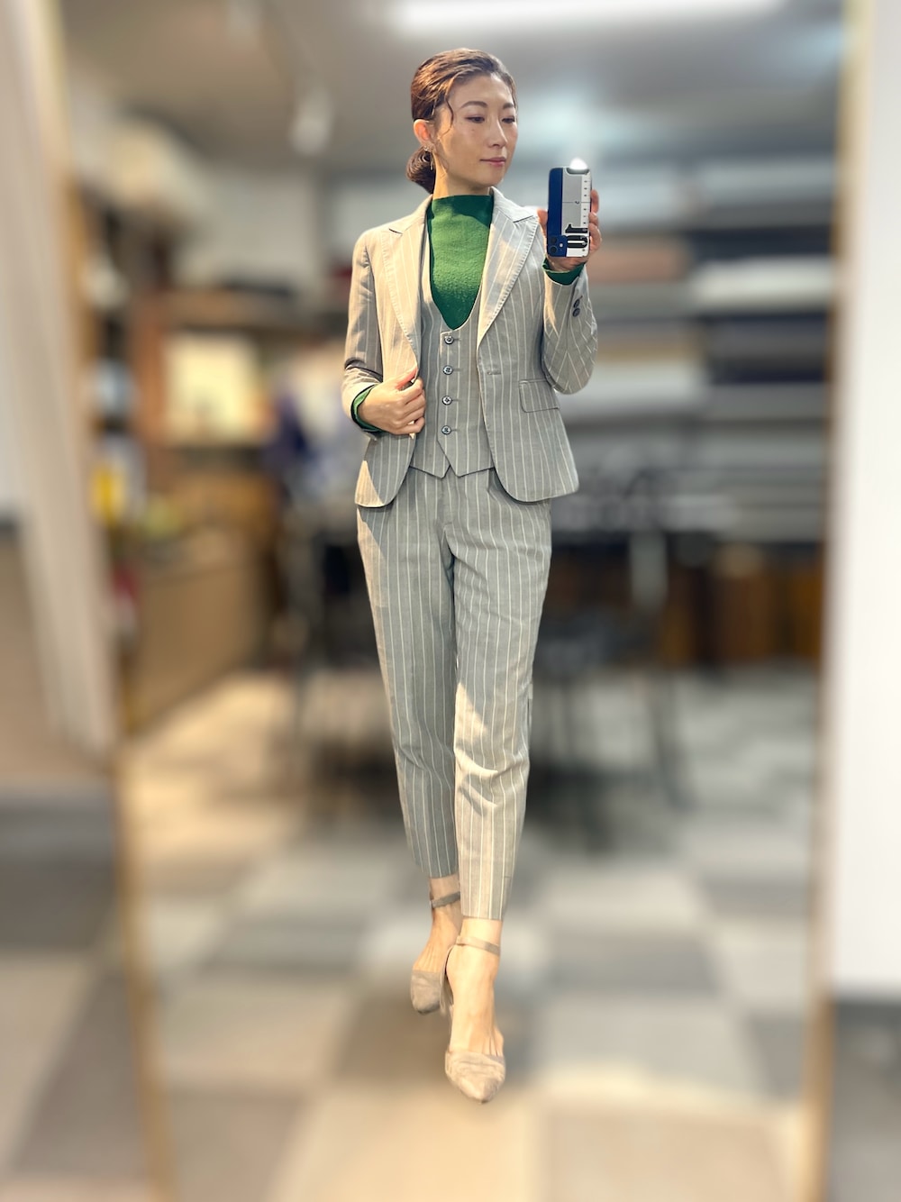 Sena Alton.M｜suitsMMのセットアップを使ったコーディネート - WEAR