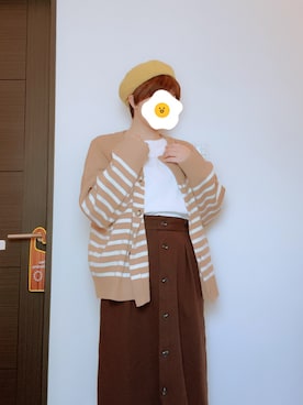 「passage mignon/flaneur（パサージュミニョンフラヌール）のアイテム」を使った、さしみさん（レディース・155cm）の春コーディネート