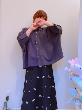 「goslowcaravan」｜さしみさん（レディース・155cm）の春コーディネート