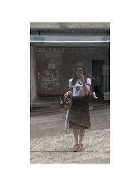 「PUMA(プーマ)のアイテム」を使った、Yiu(っ ॑꒳ ॑c)さん(レディース・163cm)の夏コーディネート