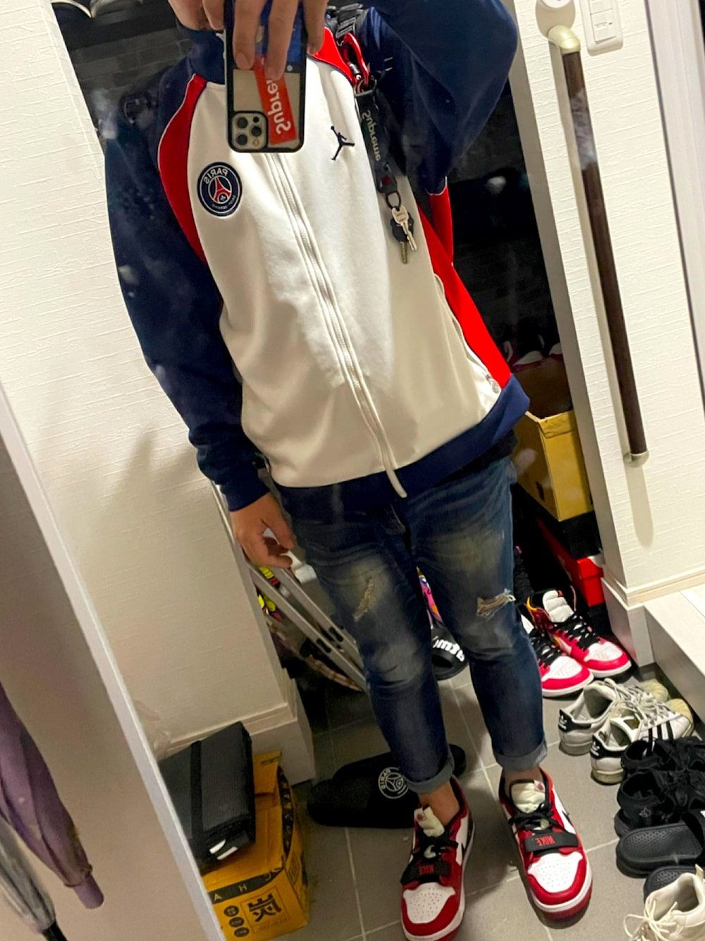 JORDAN BRAND AS M J PSG SUIT JKT / ジョーダン ブランド