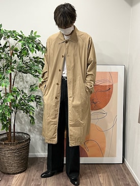「Saint Laurent（サンローラン）のアイテム（シューズ）」を使った、どるうぇんさん（メンズ・177cm）の冬コーディネート