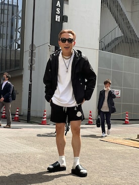 「MONCLER」｜natsushiさん（メンズ・175cm）の春コーディネート