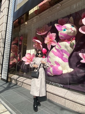 「STELLA McCARTNEY（ステラマッカートニー）のアイテム（ローファー）」を使った、ほさん（レディース・162cm）の春コーディネート
