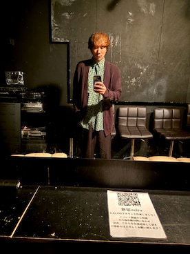 「アイテム（シャツ/ブラウス）」を使った、そーし　芸人さん（メンズ・179cm・30代）の冬コーディネート