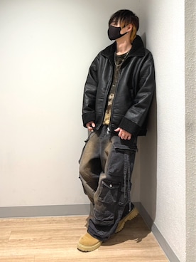 カゲロウさん(メンズ・174cm)の冬コーディネート