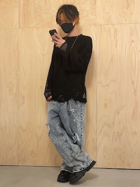 「ADRER」｜カゲロウさん（メンズ・174cm）の春コーディネート