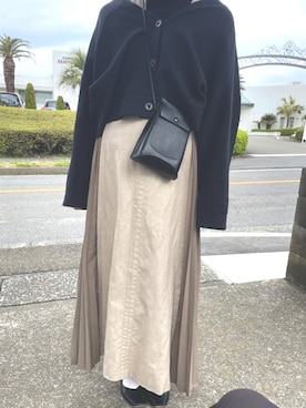 「city（シティ）のアイテム（ワンピース/ドレス）」を使った、くるみさん（レディース・164cm）の冬コーディネート