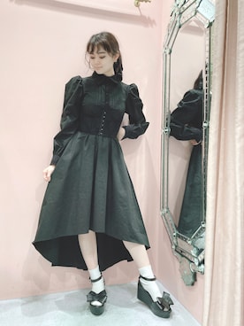 「PAIN（ペイン）のアイテム」を使った、ゆずさん（レディース・155cm）の冬コーディネート