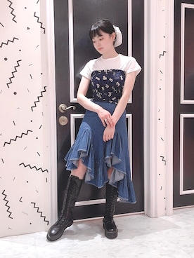 「PAIN（ペイン）のアイテム」を使った、ゆずさん（レディース・155cm）の秋コーディネート