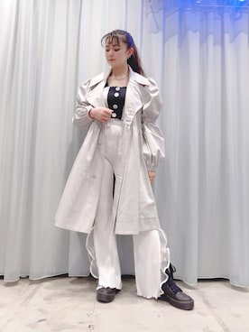 「LILICIOUS」｜「アイテム（ジャケット/アウター）」を使った、ゆずさん（レディース・155cm）の秋コーディネート