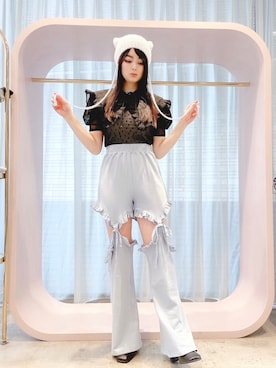 「LILICIOUS」｜ゆずさん（レディース・155cm）の秋コーディネート