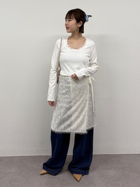 yuinaさん（レディース・159cm）の冬コーディネート