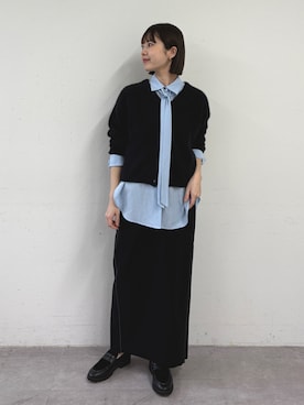 「アイテム（その他シューズ）」を使った、yuinaさん（レディース・159cm）の秋コーディネート