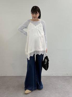 yuinaさん(レディース・159cm)の春コーディネート