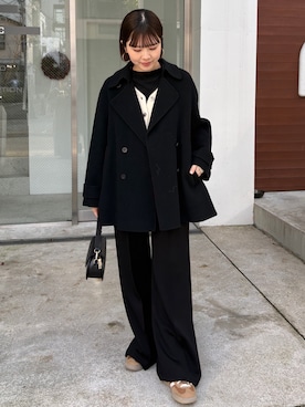 yuinaさん（レディース・159cm）の冬コーディネート