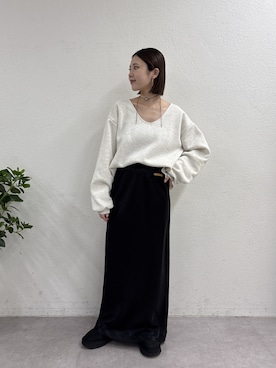 「アイテム（その他シューズ）」を使った、yuinaさん（レディース・159cm）の秋コーディネート