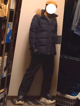 「ARTISAN（アルチザン）のアイテム」を使った、ダイテンさん（メンズ・174cm）の冬コーディネート