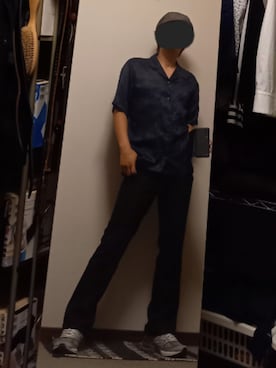 「COMME CA ISM（コムサイズム）のアイテム（トップス）」を使った、ダイテンさん（メンズ・174cm）の夏コーディネート