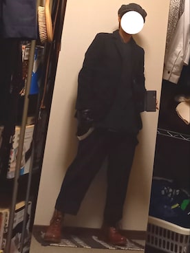 「FRANK LEDER（フランクリーダー）のアイテム（ジャケット/アウター）」を使った、ダイテンさん（メンズ・174cm）の冬コーディネート