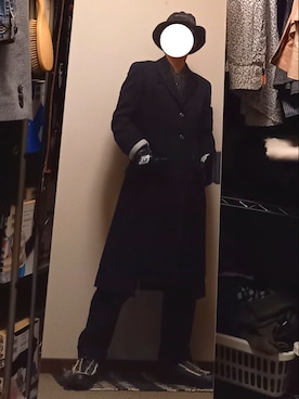「FRANK LEDER（フランクリーダー）のアイテム」を使った、ダイテンさん（メンズ・174cm）の冬コーディネート