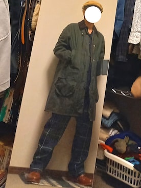 「WHITE MOUNTAINEERING（ホワイトマウンテニアリング）のアイテム（シャツ/ブラウス）」を使った、ダイテンさん（メンズ・174cm）の秋コーディネート