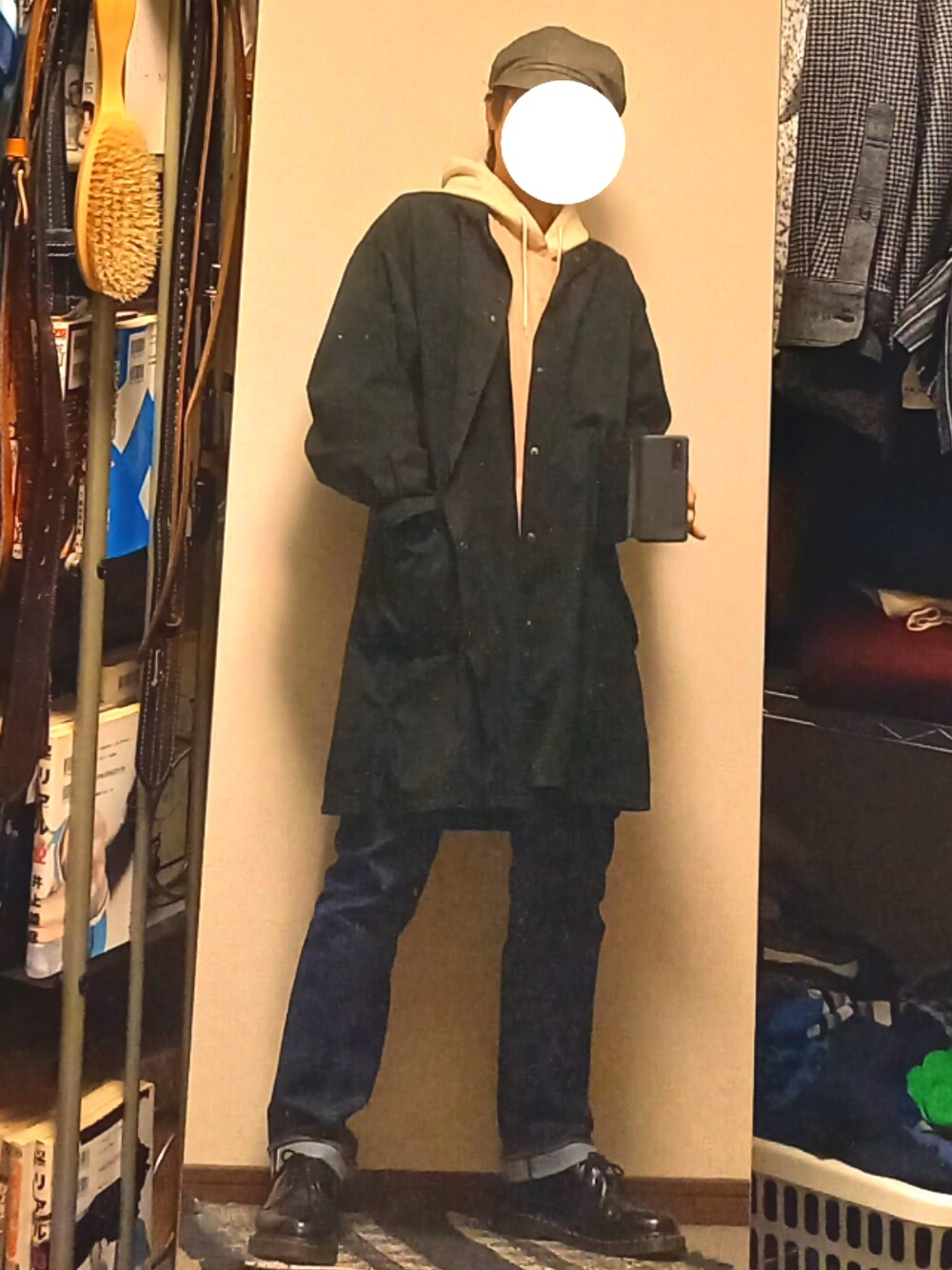 Porter Classic /ポータークラシック/CHINO SHIRT COATを使った