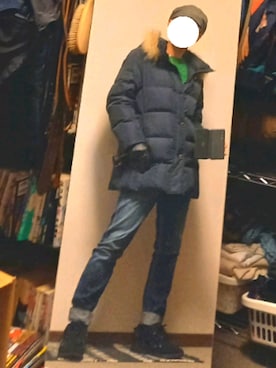 「ラフシモンズランナー」｜ダイテンさん（メンズ・174cm）の冬コーディネート