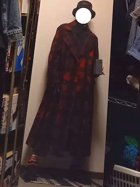 「BLACK LABEL CRESTBRIDGE（ブラックレーベル・クレストブリッジ）のアイテム（パンツ）」を使った、ダイテンさん（メンズ・174cm）の冬コーディネート