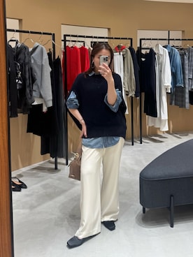 LOUNGEDRESS（ラウンジドレス）の「ラメバイヤスブラウス（シャツ