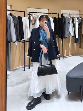 linaさん（レディース・156cm）の冬コーディネート