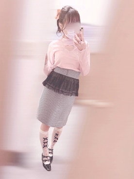 「Katie（ケイティ）のアイテム」を使った、n ❤︎さん（レディース・155cm）の秋コーディネート