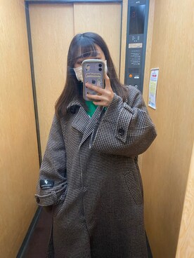 「SNIDEL（スナイデル）のアイテム（チェスターコート）」を使った、noritamaさん（レディース・159cm）の夏コーディネート